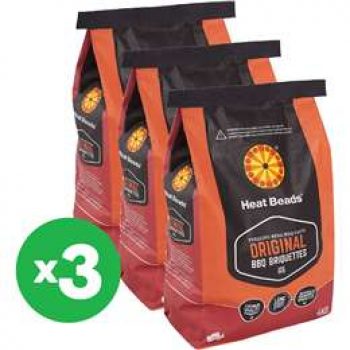 Bbq Heat Beads 4kg X3 Bundle