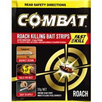 Combat Roach Killing Bait Strips  20g