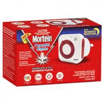 Mortein Peaceful Nights Automatic Plug In each