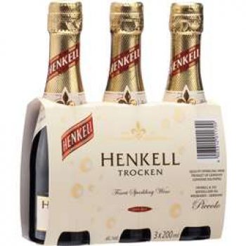 Henkell Trocken Sparkling Piccolo 3x200ml