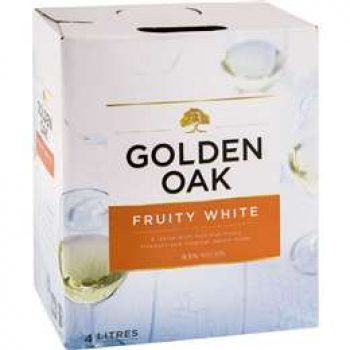 Golden Oak Cask Wine Fruity White 4l