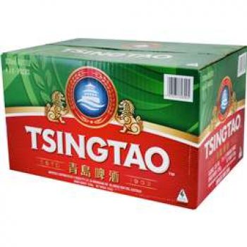 Tsingtao Premium Lager Bottles 24x330ml case