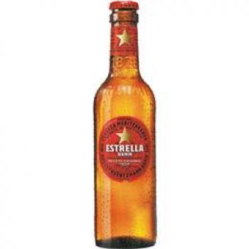 Estrella Damm Lager Bottle 330ml single