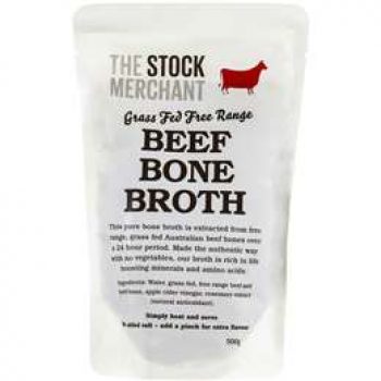 The Stock Merchant Beef Bone Broth  500g