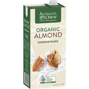 Australia’s Own Unsweetened Almond Milk 1l