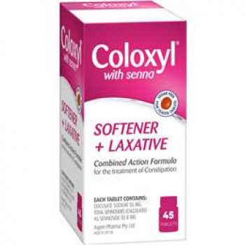 Coloxyl & Senna Tablets  45pk