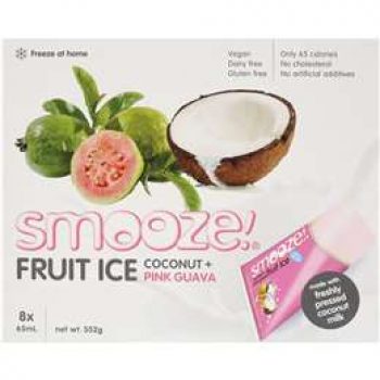 Smooze Pink Guava & Coconut  8x65ml