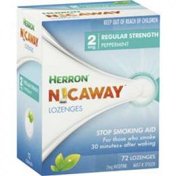 Herron Nicaway Nicotine Lozenges 2mg 72 pack