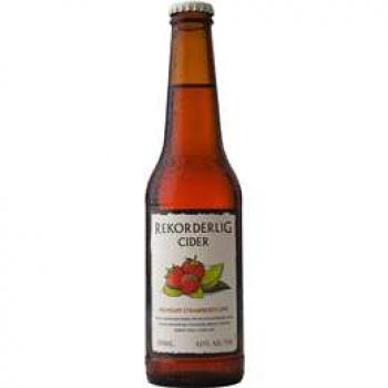 Rekorderlig Strawberry & Lime Cider Bottle 330ml single