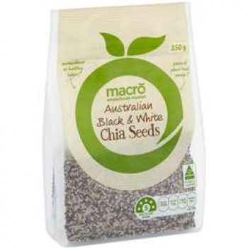 Macro Chia Seed Black & White 150g
