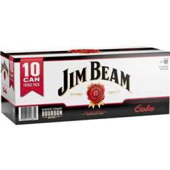 Jim Beam White Label Cola Can 35ml x30 pack