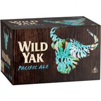 Yak Ales Wild Yak Pacific Ale Bottles 24x345ml case
