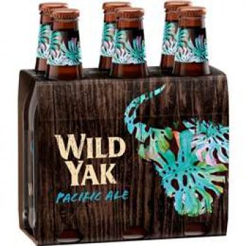Yak Ales Wild Yak Pacific Ale Bottles 6x345ml pack
