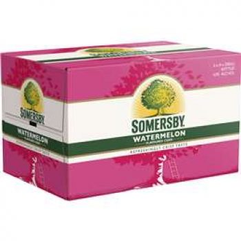 Somersby Watermelon Bottle  6x4x330ml