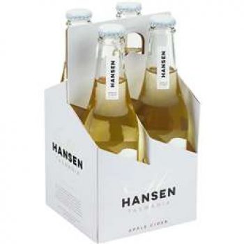 Hansen Tasmania Apple Cider  4x330ml