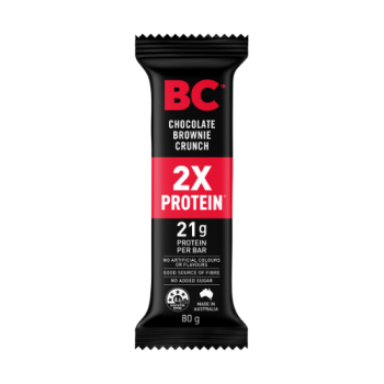 BC Snacks Double Protein Chocolate Brownie Crunch 80g