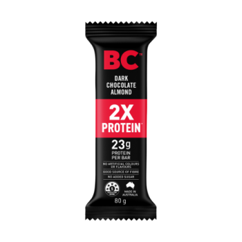BC Snacks Double Protein Dark Chocolate Almond 80g