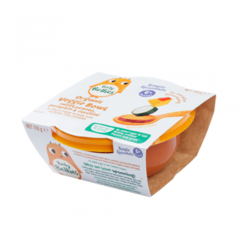 Baby Bellies Organic Sweet Potato, Pumpkin & Zucchini Veggie Bowl 110g