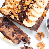 Banana Bread with Dark Choc Chunks