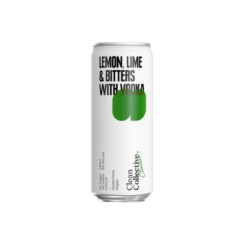 Clean Collective Lemon, Lime & Bitters with Vodka