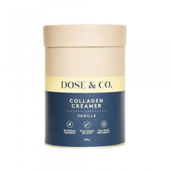 Dose & Co Collagen Creamer Vanilla 340g