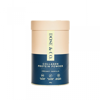 Dose & Co Collagen Protein Powder Creamy Vanilla 420g
