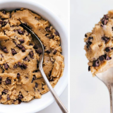Edible Cookie Dough for One