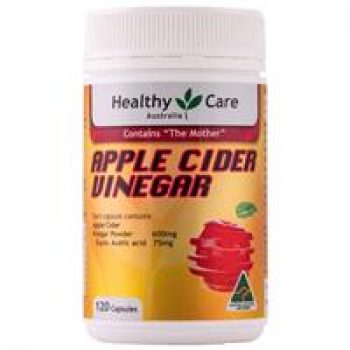 Healthy Care Apple Cider Vinegar 120 Capsules