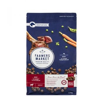 Farmers Market Beef and Farm Vegetables Dry Dog Food