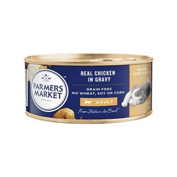 Farmers Market Real Chicken in Gravy Grain-Free Adult Cat Food