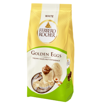 Ferrero Rocher Golden Eggs in White Chocolate