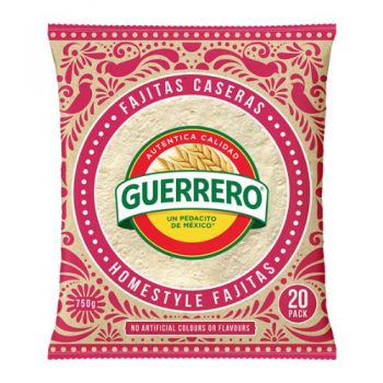 Guerrero HomeStyle Fajitas 20 pack
