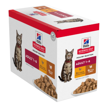 Hills Science Diet Adult Poultry Selection Cat Food