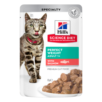 Hill’s Science Diet Adult Perfect Weight with Salmon Cat Food