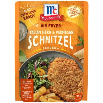 McCormick Air Fryer Italian Herb & Parmesan Schnitzel