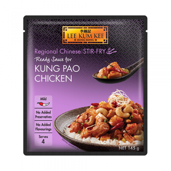 Lee Kum Kee Ready Sauce For Kung Pao Chicken 145g - Black Box Product 