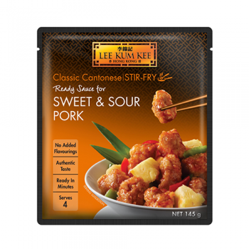 Lee Kum Kee Ready Sauce For Sweet & Sour Pork 145g