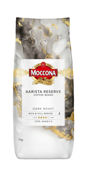 Moccona Barista Reserve Dark Roast Coffee Beans 1kg