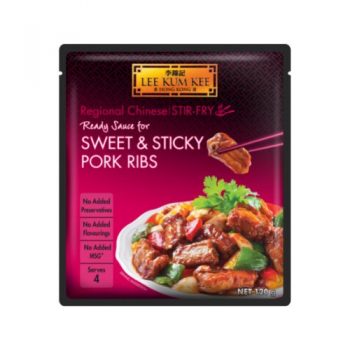 Lee Kum Kee Ready Sauce For Sweet & Sticky Pork Ribs 120g
