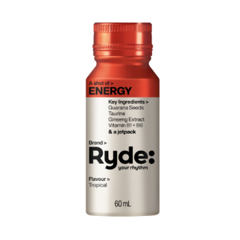Ryde Wellbeing Shot Energy Tropical 60ml