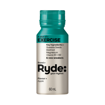 Ryde Wellbeing Shot Exercise Apple 60ml