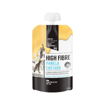 SA Gourmet Food Co High Fibre Vanilla Custard 120g