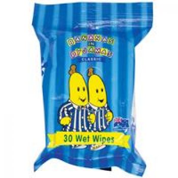 ABC Kids Bananas In Pyjamas Wet Wipes 30 Pack