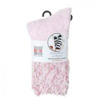 Adults Bed Socks Popcorn Top Pink