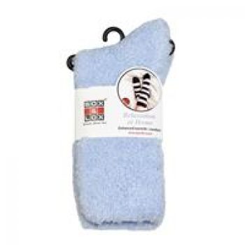 Adults Bed Socks Sky Blue
