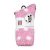 Adults Bed Socks Twinkle Dots Pink and White