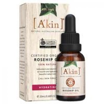 A’kin Certified Organic Rosehip Oil 20ml