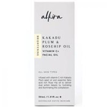 Alkira Brightening Kakadu Plum & Rosehip Oil Vitamin C+ Facial Oil 30ml Online Only