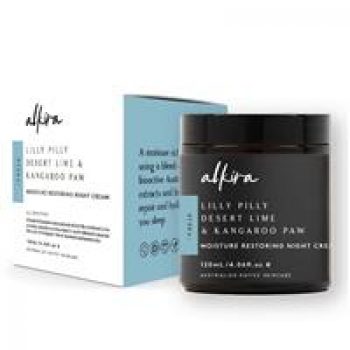 Alkira Hydra + Lilly Pilly Desert Lime & Kangaroo Paw Moisture Restoring Night Cream 120ml Online Only