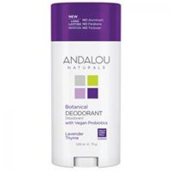 Andalou Lavender Thyme Solid Deodorant 75g Online Only
